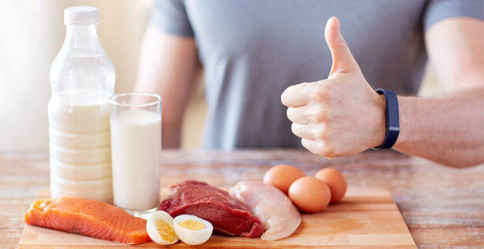 Proteiny a dieta