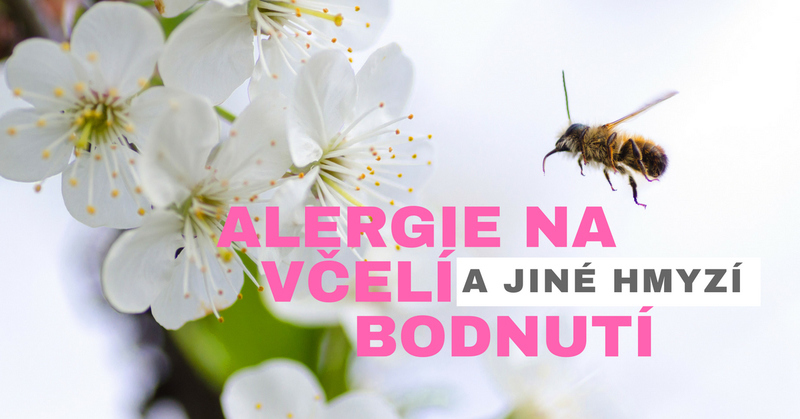 alergie na včelí bodnutí