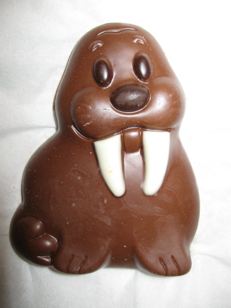 čokoládová figurka