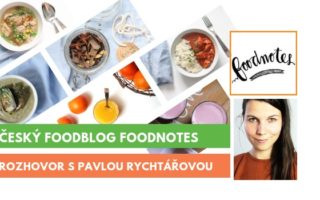 foodnotes.cz, rozhovor s Pavlou Rychtářovou