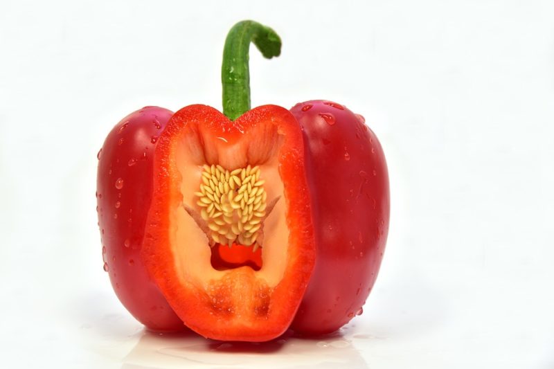 červená paprika, zdroj vitamínu C